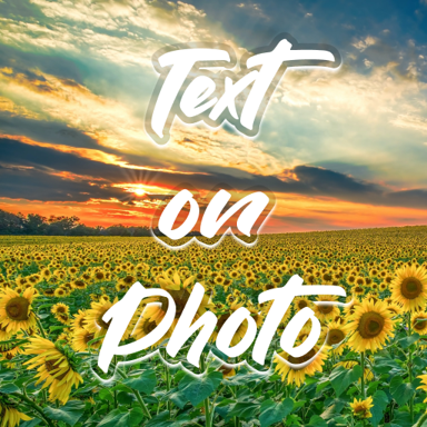 Text Art: Text on Photo